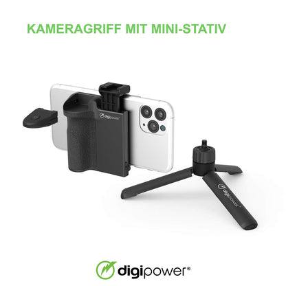 DigiPower Follow ME #GoViral Vlogging Kit for Cameras & Phones | with Microphone, 36 LED Light, Smartphone Grip, Wireless Shutter Remote, Tripod | Vlogging Equipment for YouTube, Instagram & Tiktok