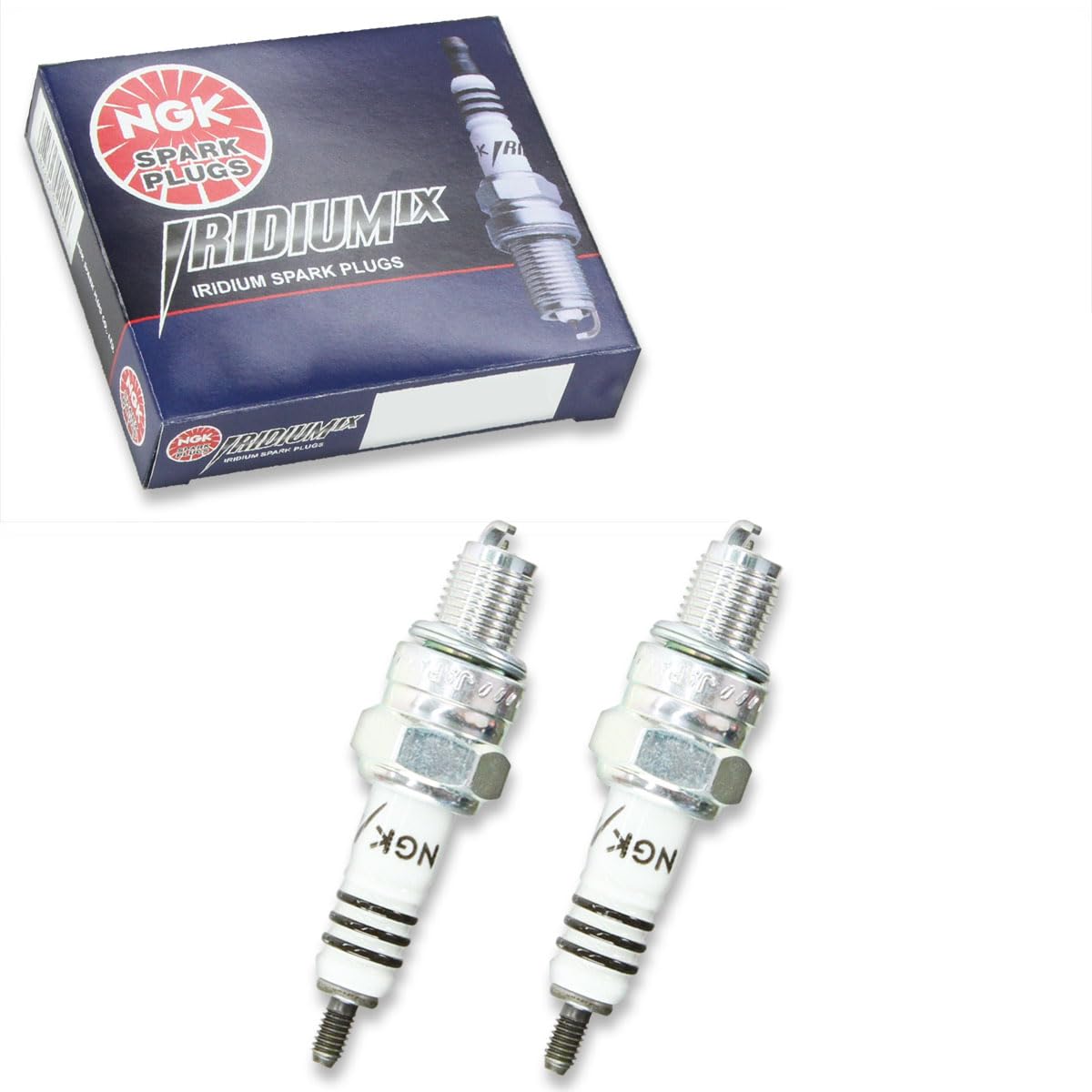 NGK SPARK PLUG SET NGK - 708.56.81 - IRIDIUM REPLACEMENT - CR7HIX 7544 Set 2 pieces -