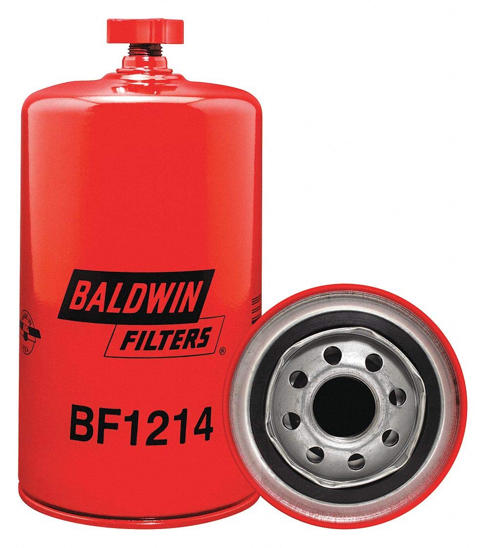 Baldwin Filters Fuel Filter, 7-13/32x3-11/16x7-13/32 in