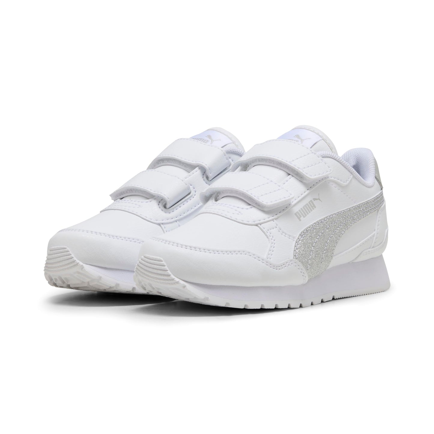 PUMA Unisex-Child St Runner Hook and Loop Sneaker