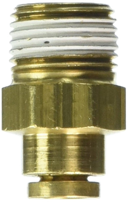 Eaton Weatherhead 1868 Brass CA360 D.O.T. Air Brake Tube, Male Connector