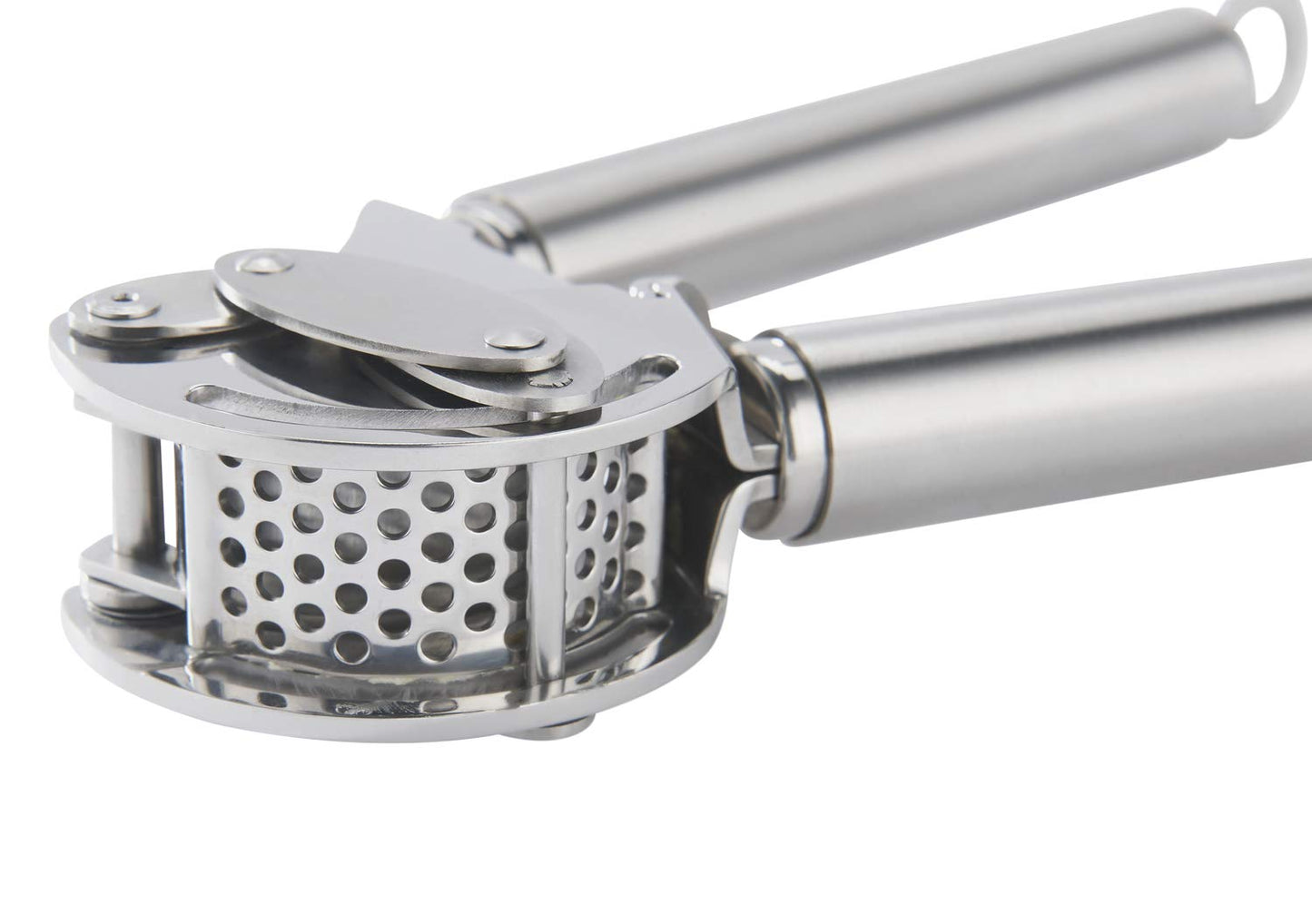 Rösle Stainless Steel Mincing Garlic / Ginger Press with Scraper, 9-inch