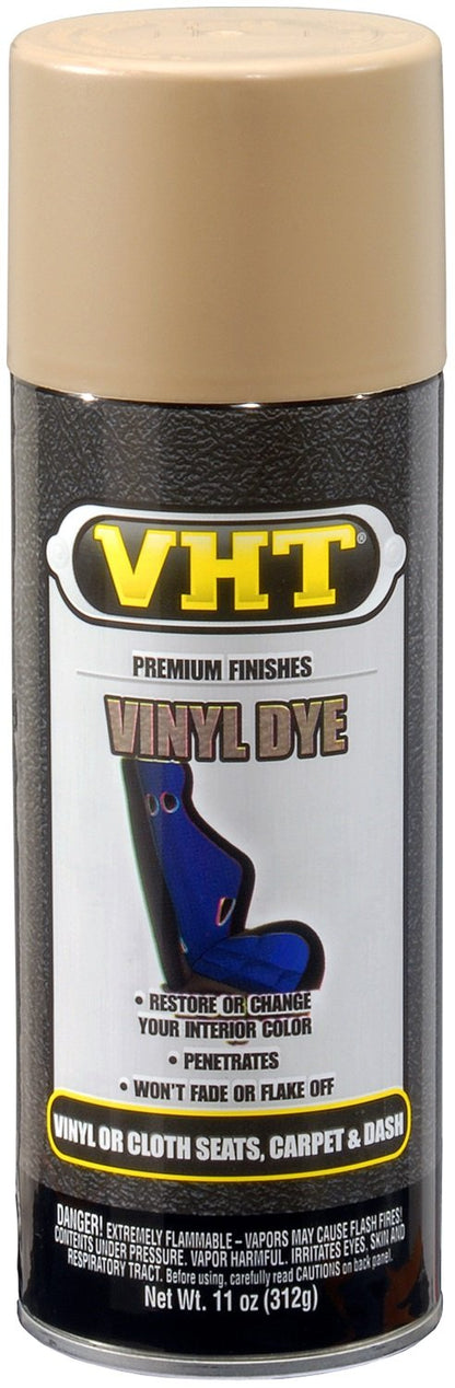 VHT (SP941-6 PK) Gloss Jet Black Vinyl Dye - 11 oz. Aerosol, (Case of 6)