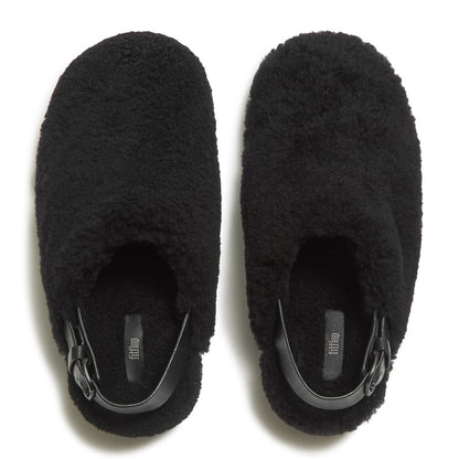 FitFlop Women's Gen-FF Shearling Back-Strap Mules