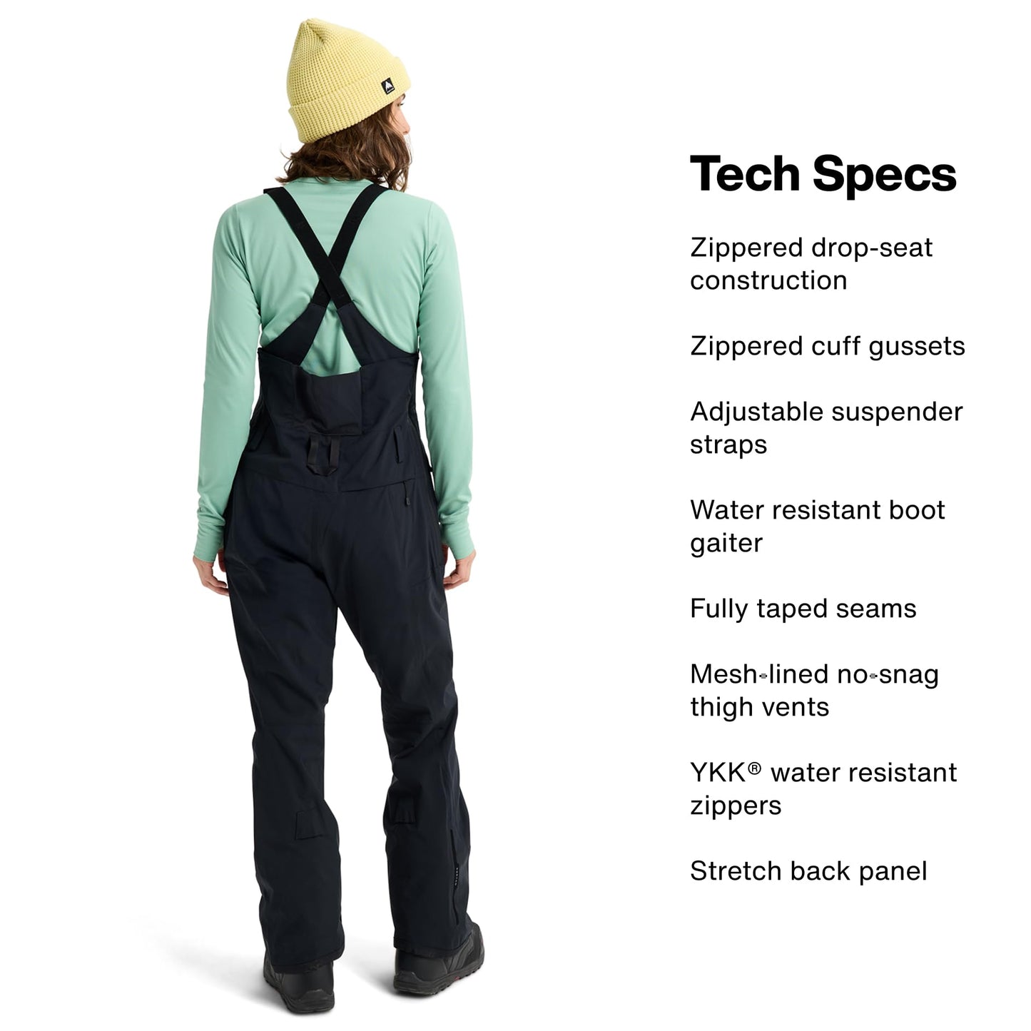 Burton Women's Reserve 2L Short Bib Pants