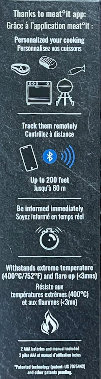 Mastrad Meat It Plus Bluetooth Thermometer Probe