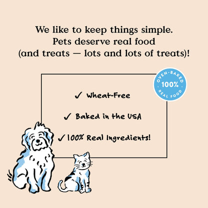 Bocce's Bakery, Wheat-Free Dog Treats, Biscuits