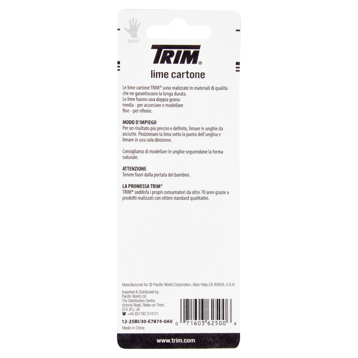 Trim Emery Boards, 10 ct