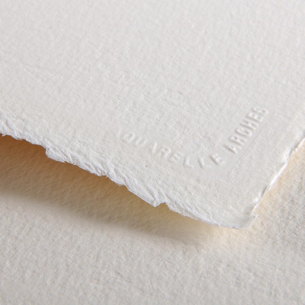 ARCHES Aquarelle 100% Fine 300g Glued Pad 4L 23x31 20 Sheets Natural White