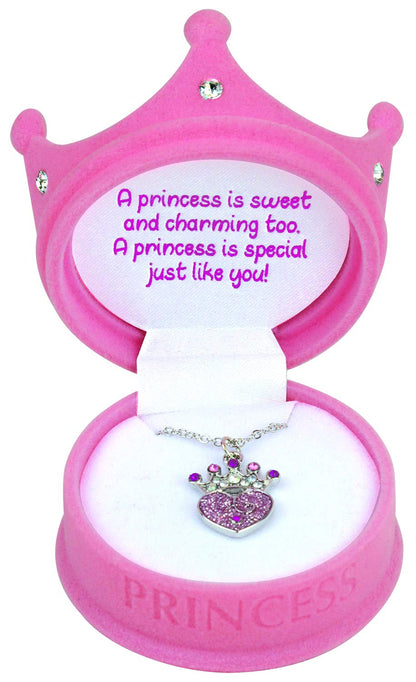 Expressively Yours Princess Sparkling Crown Pendant