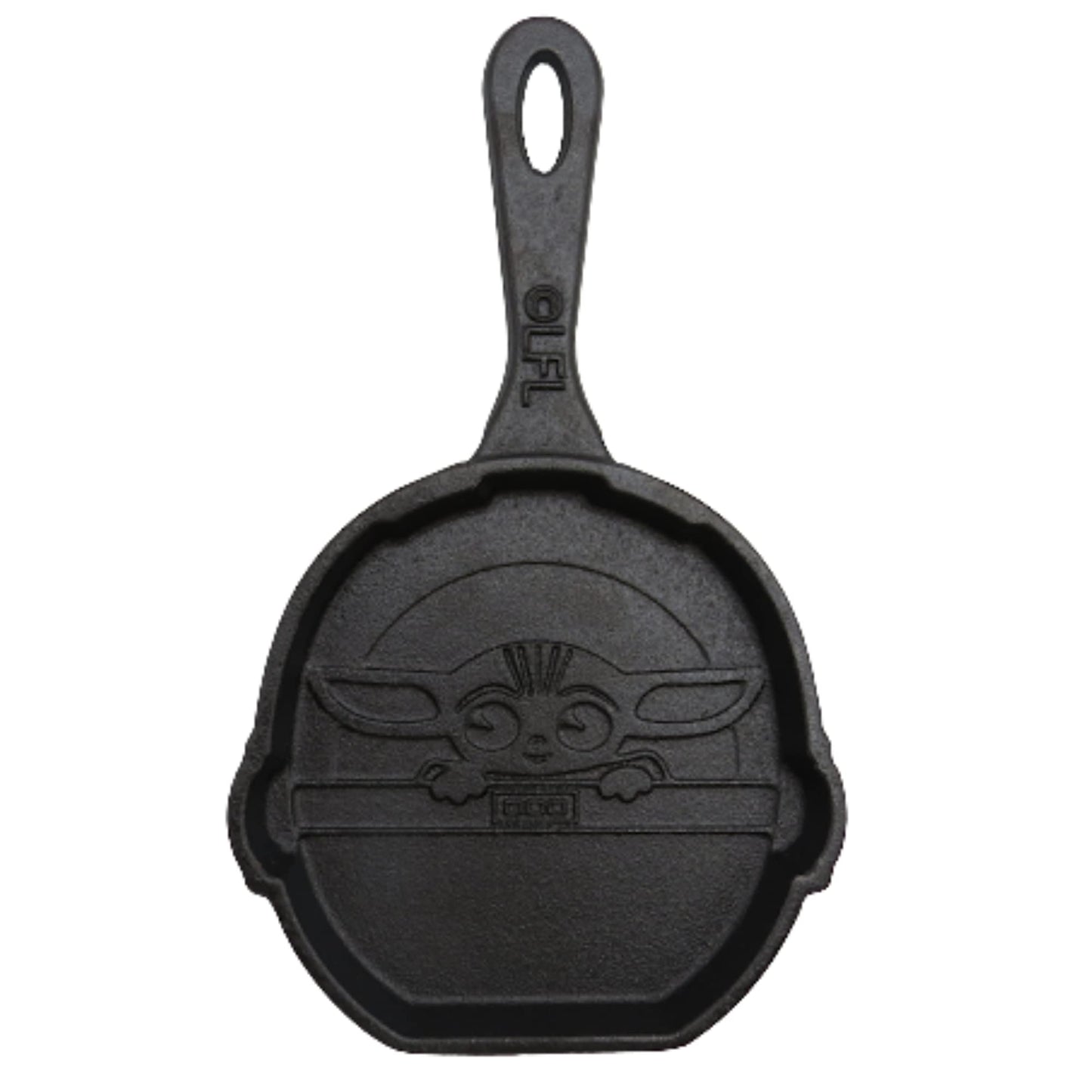 Star Wars DIY Pancake Making Kit, Mandalorian The Child Shaped Cast Iron Skillet with Mix for Pancakes, Baking Gift Sets, 3.52 Ounces