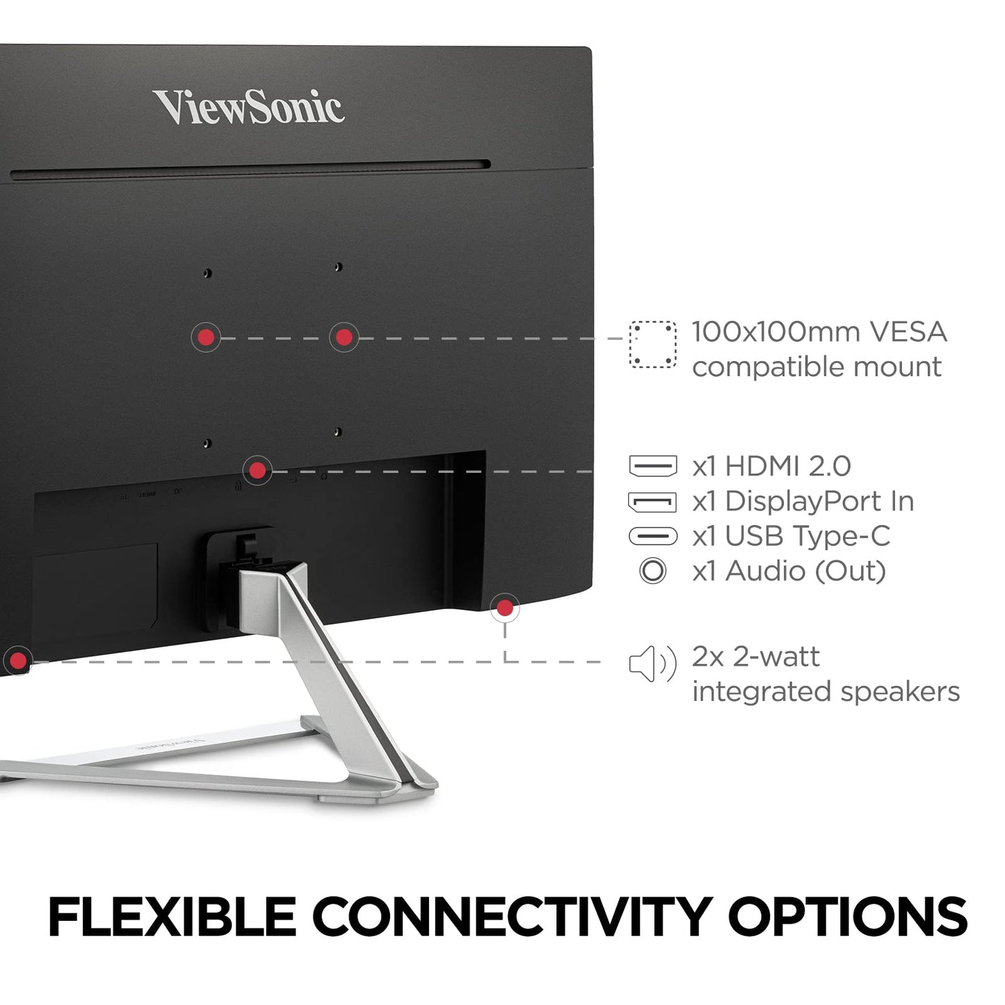 ViewSonic VX2276-SMHD 22 Inch 1080p Widescreen IPS Monitor with Ultra-Thin Beze