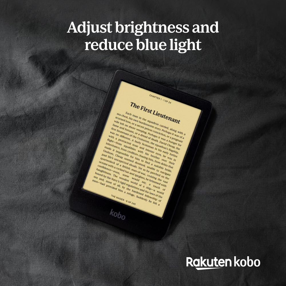 Kobo Clara BW | eReader | 6” Glare-Free Touchscreen with ComfortLight PRO
