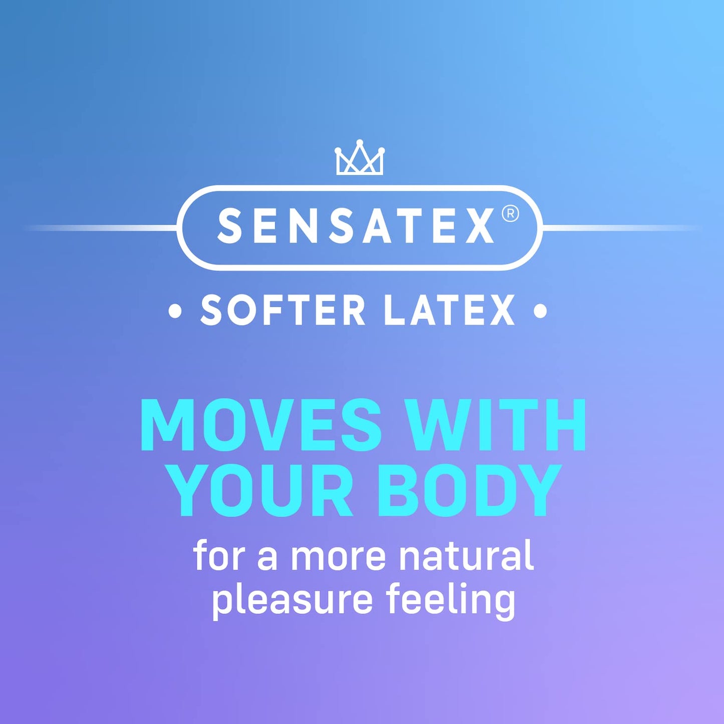 ONE® Condoms Super Sensitive | Extra Lubricated Latex Condoms 12 Pack