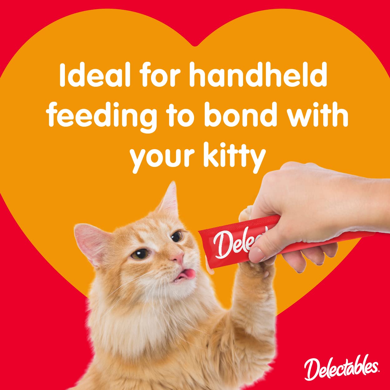 Hartz Delectables Squeeze Up Catnip Flavor Interactive Lickable Wet Cat Treats