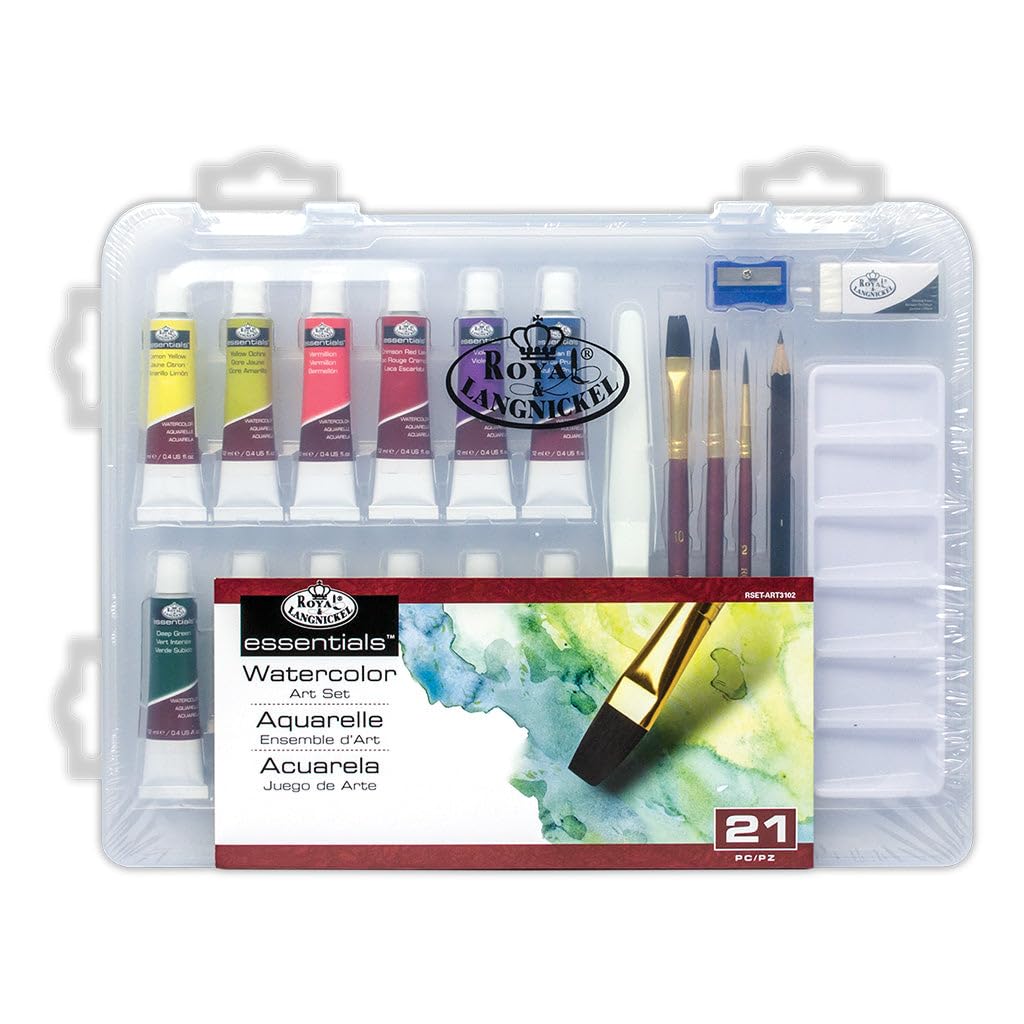 Royal & Langnickel Essentials(TM) Clear View Art Set, Watercolor Painting