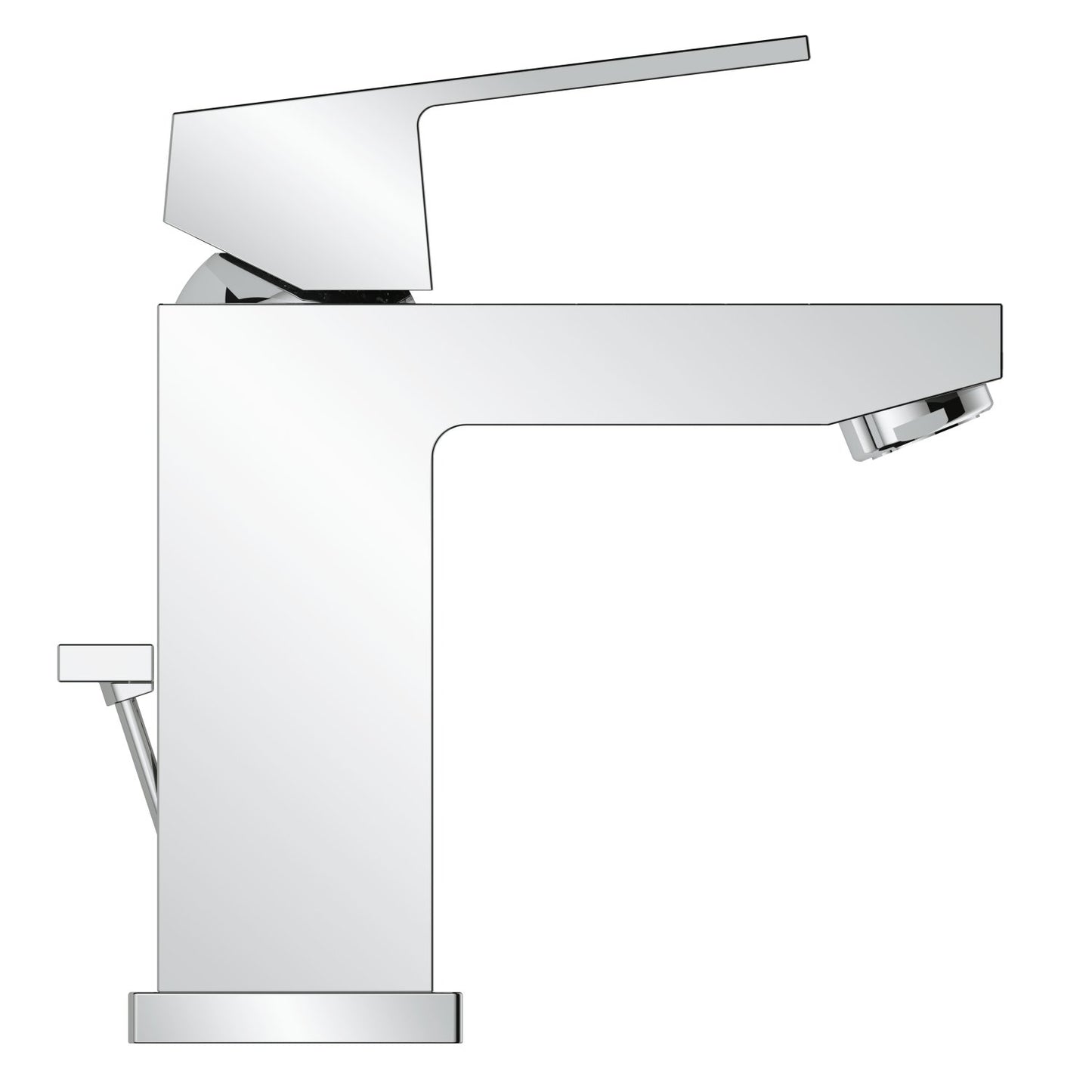 Eurocube S-Size Single-Handle Single-Hole Bathroom Faucet