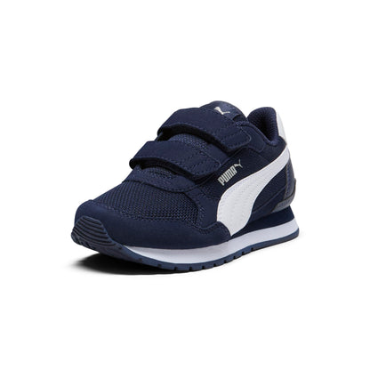 PUMA Unisex-Child St Runner Hook and Loop Sneaker