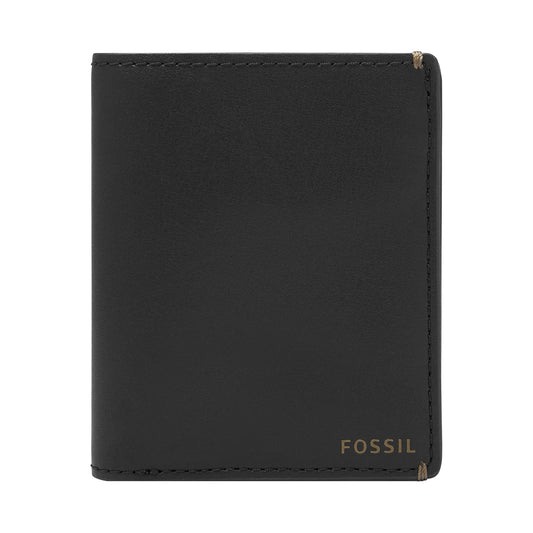 Fossil Men's Joshua Vegan Cactus Slim Minimalist Bifold Front Pocket Wallet for Men