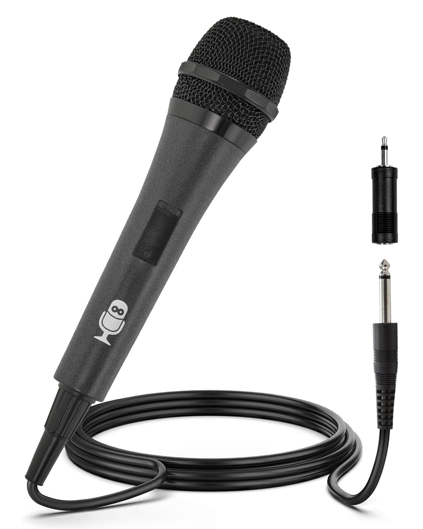 Singing Machine Karaoke Microphone, Black
