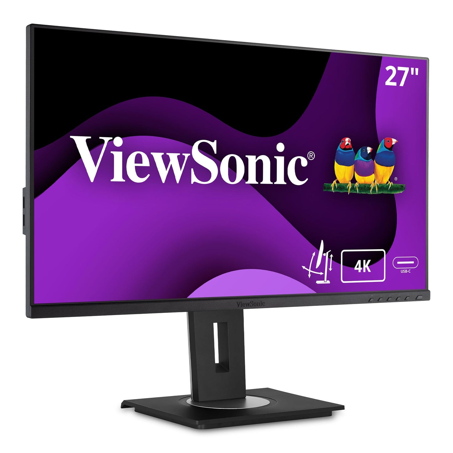 ViewSonic Docking Built-in Gigabit Ethernet and 40 Degree Tilt Ergonomics
