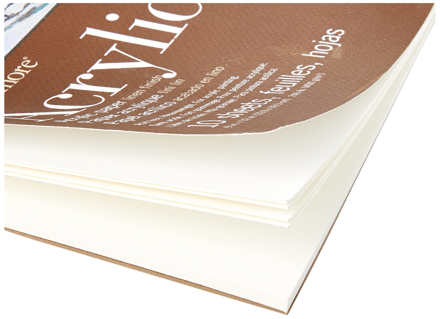 Strathmore Acrylic Paper Pad 9"X12"-10 Sheets -430900