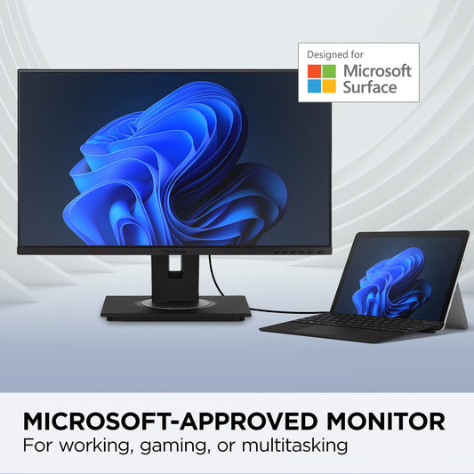 ViewSonic VG275 27" IPS 1080p Monitor, Ergonomic Design USB-C, HDMI, DisplayPort