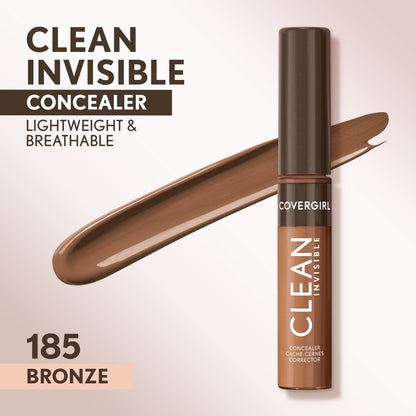 Covergirl Clean Invisible Concealer Lightweight Hydrating Vegan Formula 0.23oz