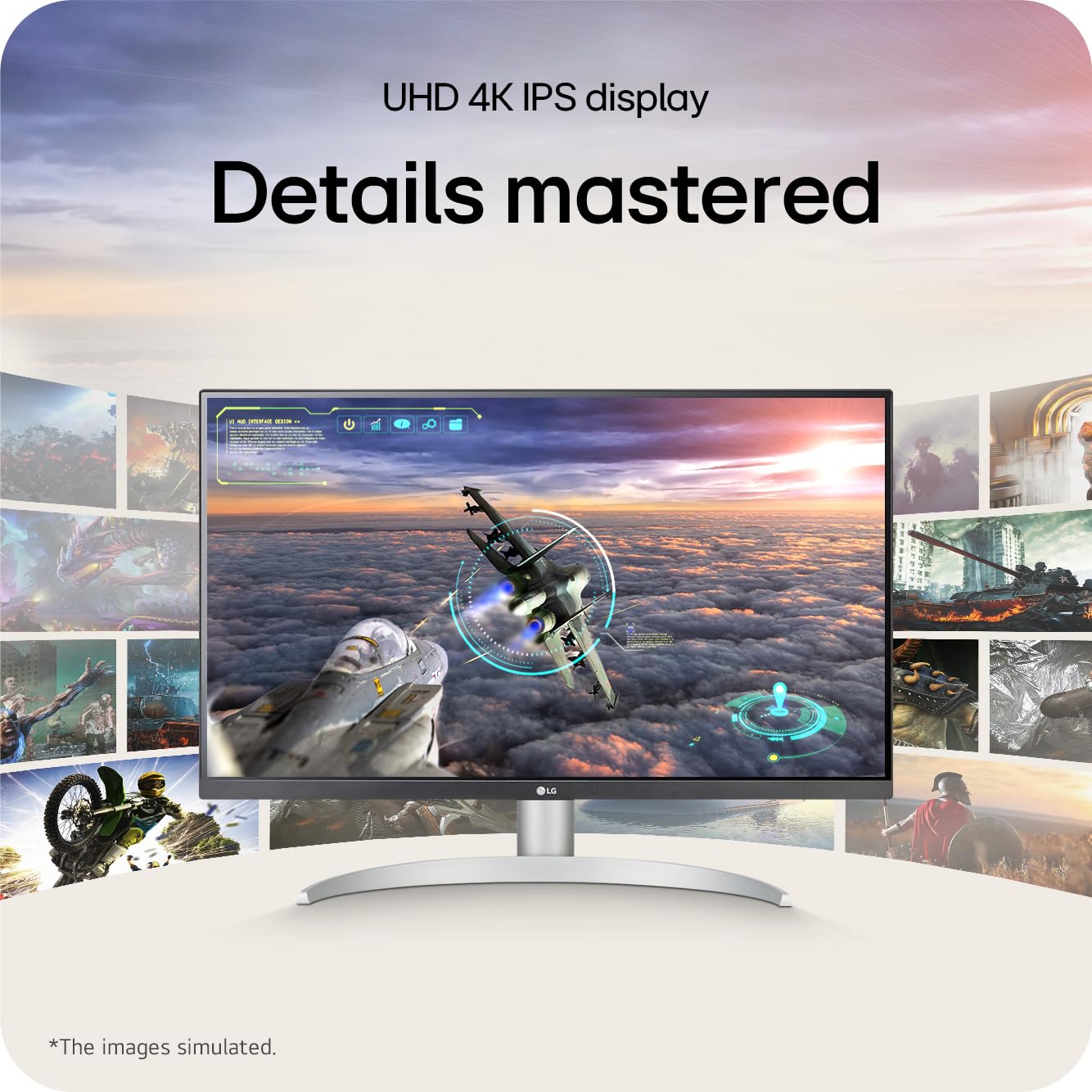 LG 27-inch Ultrafine 4K UHD IPS Computer Monitors