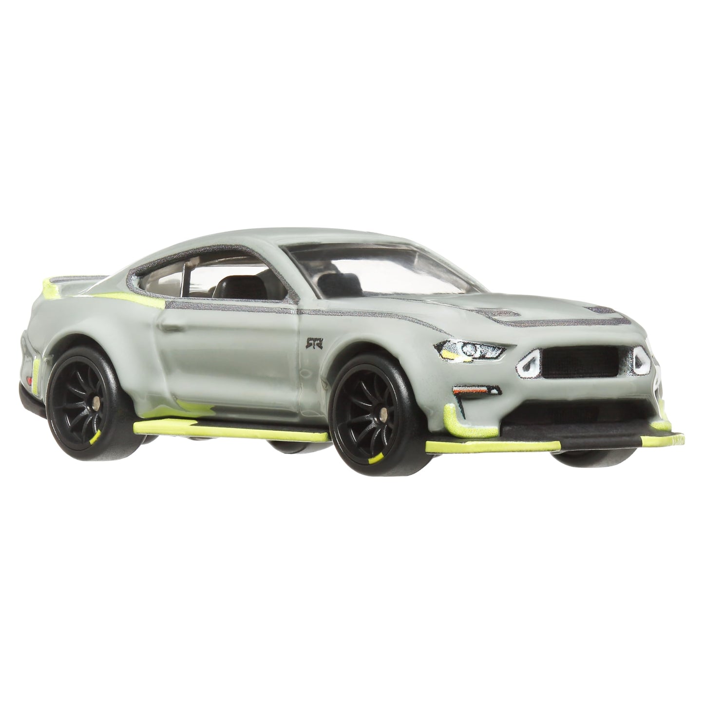 Hot Wheels Premium Car Culture Collectible Toy Car, 1:64 Scale Die-Cast Ford Mustang RTR, Slide Street Vehicle with Real Riders Tires