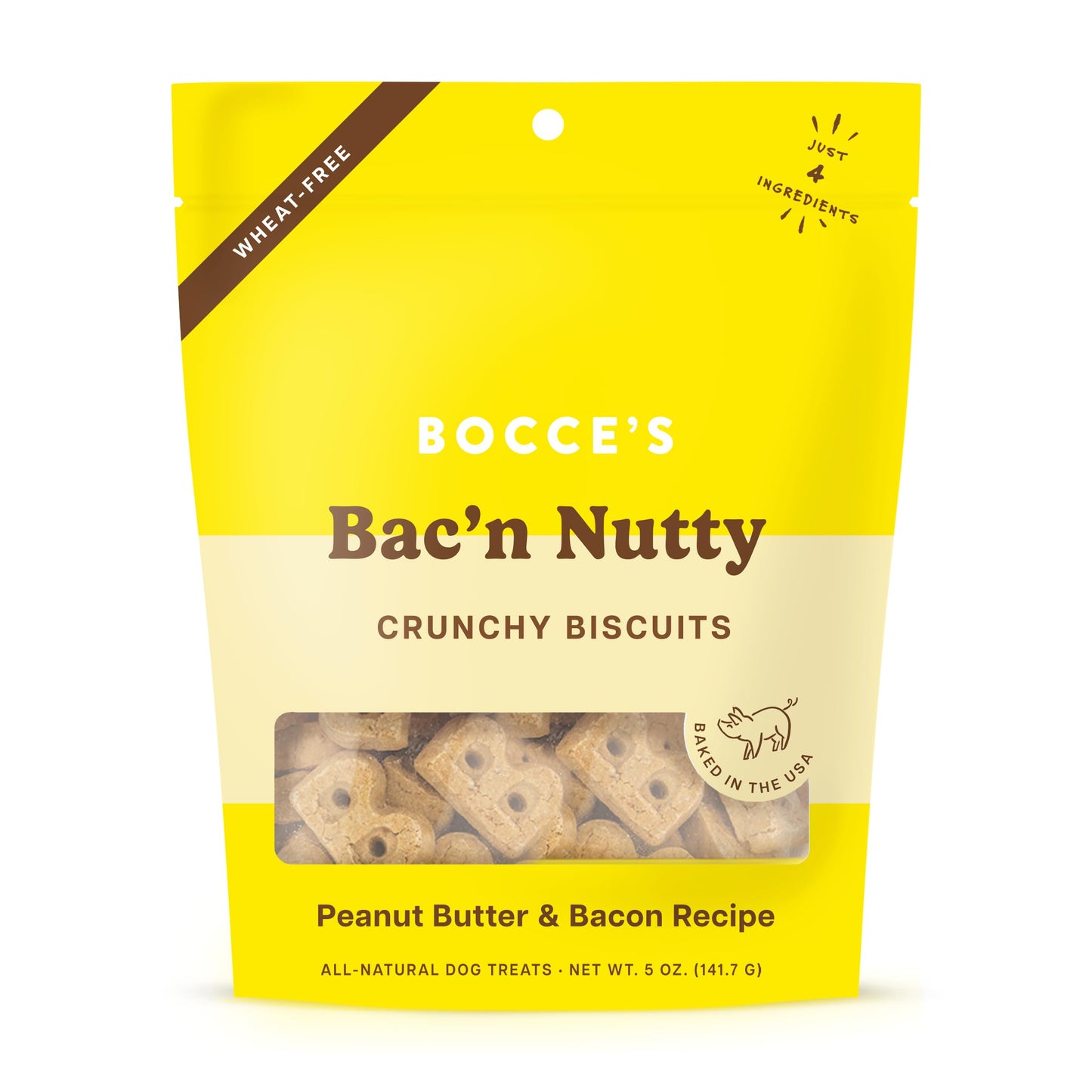 Bocce's Bakery, Wheat-Free Dog Treats, Biscuits