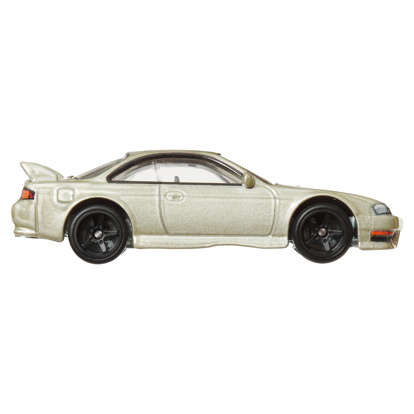 Hot Wheels Premium Car Culture Collectible Toy Car, 1:64 Scale Die-Cast Nissan Silvia S14, Slide Street Vehicle with Real Riders Tires