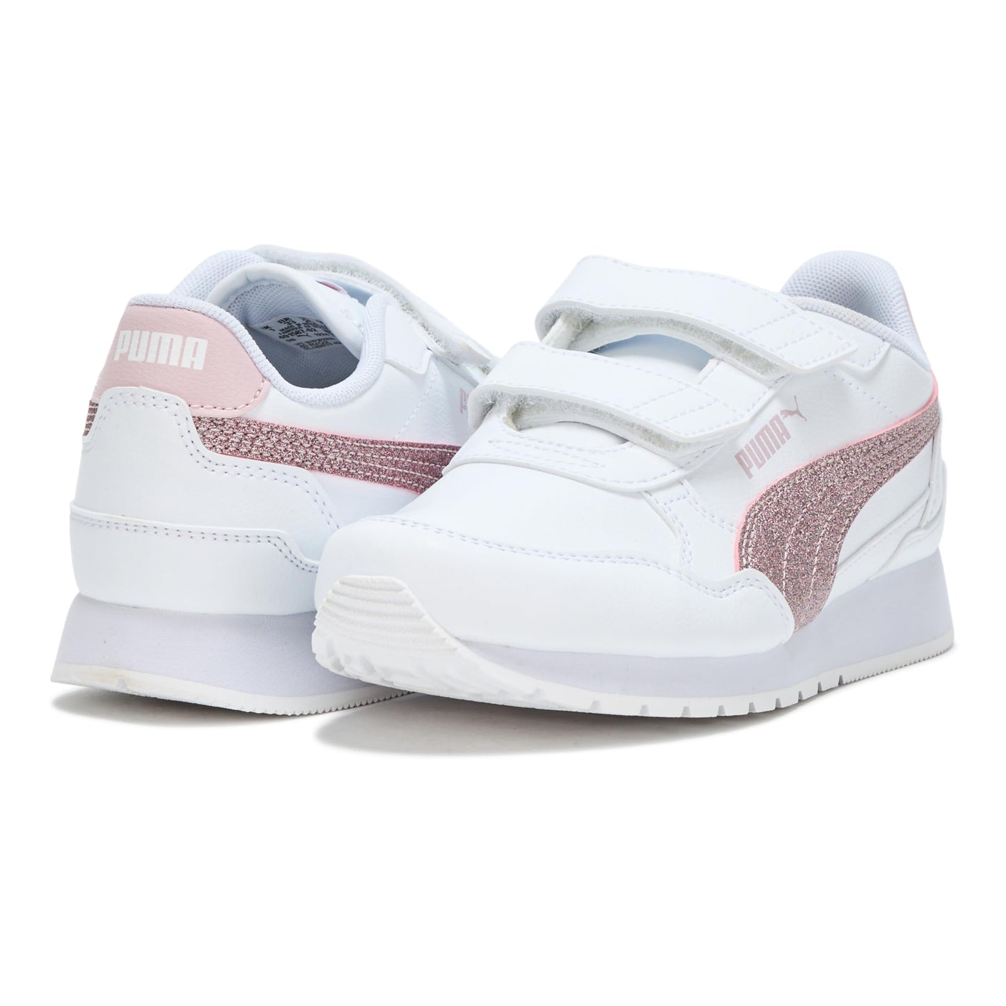 PUMA Unisex-Child St Runner Hook and Loop Sneaker