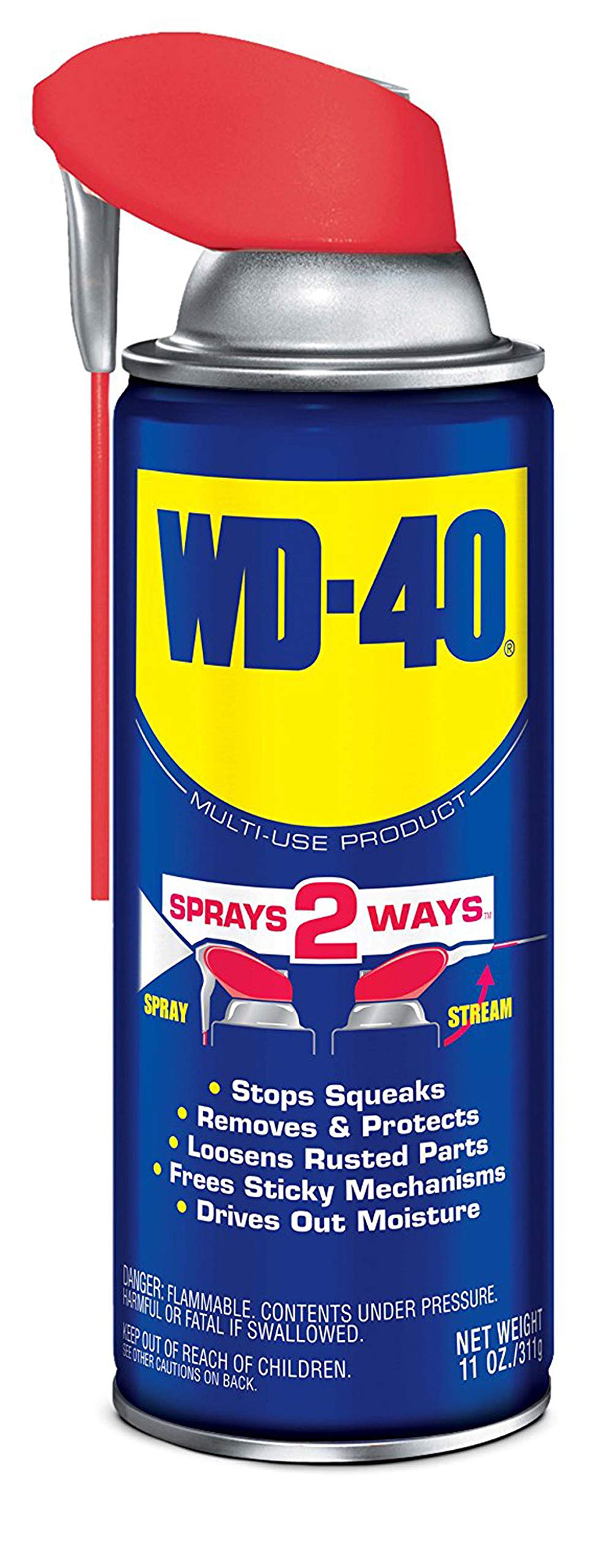 WD-40 Multi-Use Product Spray with Smart Straw, 12-Ounce