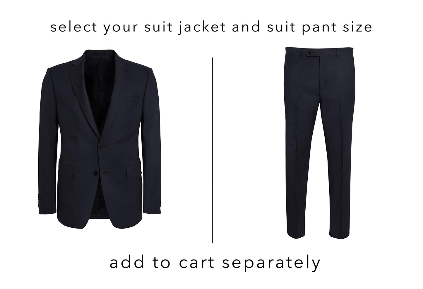 Calvin Klein Men's Slim Fit Suit Separates