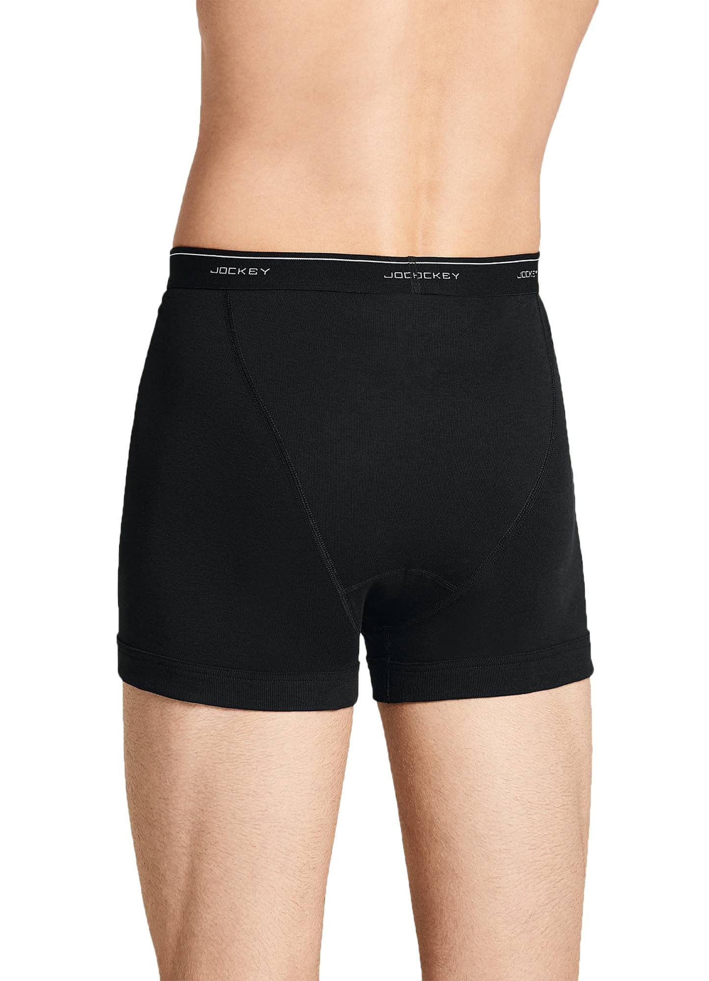 Jockey Men's Underwear Classic 5" Boxer Brief - 3 Pack