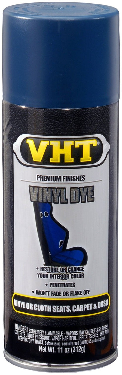 VHT (SP941-6 PK) Gloss Jet Black Vinyl Dye - 11 oz. Aerosol, (Case of 6)