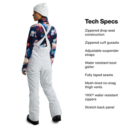 Burton Women's Reserve 2L Short Bib Pants