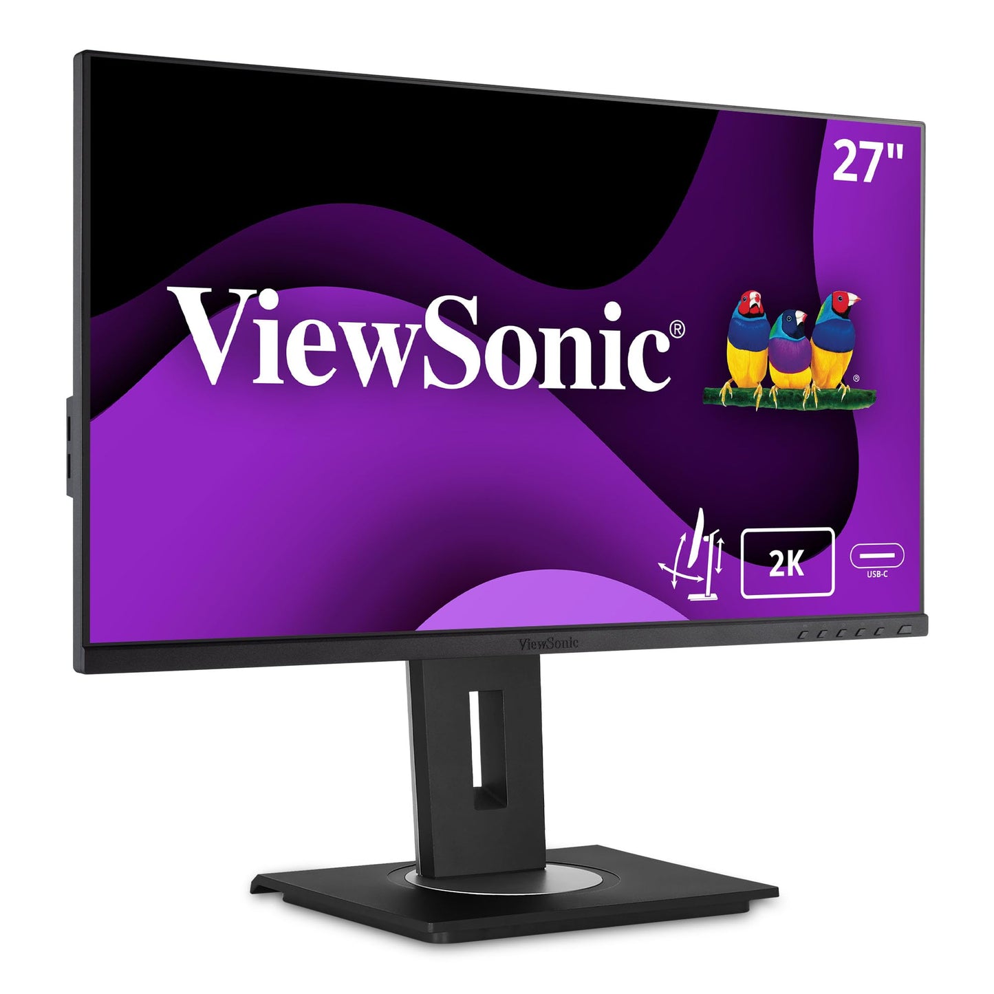 ViewSonic Docking Built-in Gigabit Ethernet and 40 Degree Tilt Ergonomics