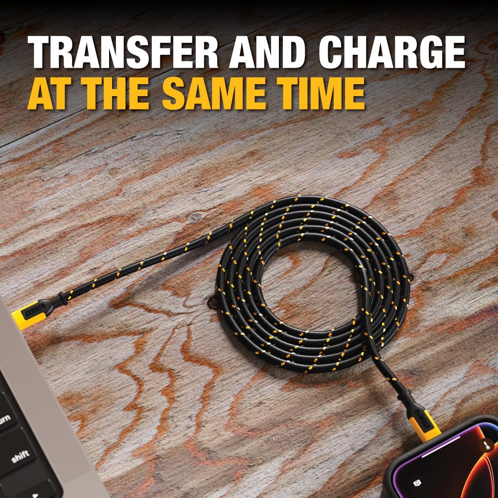 Dewalt Usb C Charging Cable Usb Type C Android Ipad Plastic