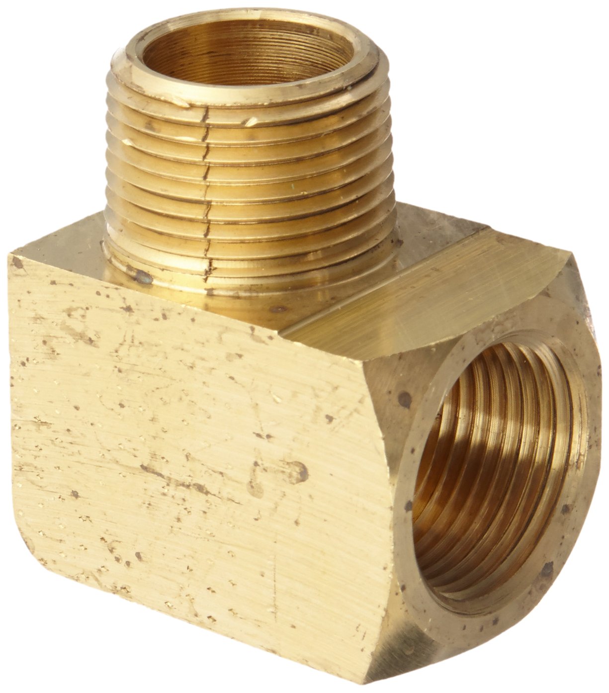 Eaton Weatherhead 3400 Brass CA360 90 Degree Elbow