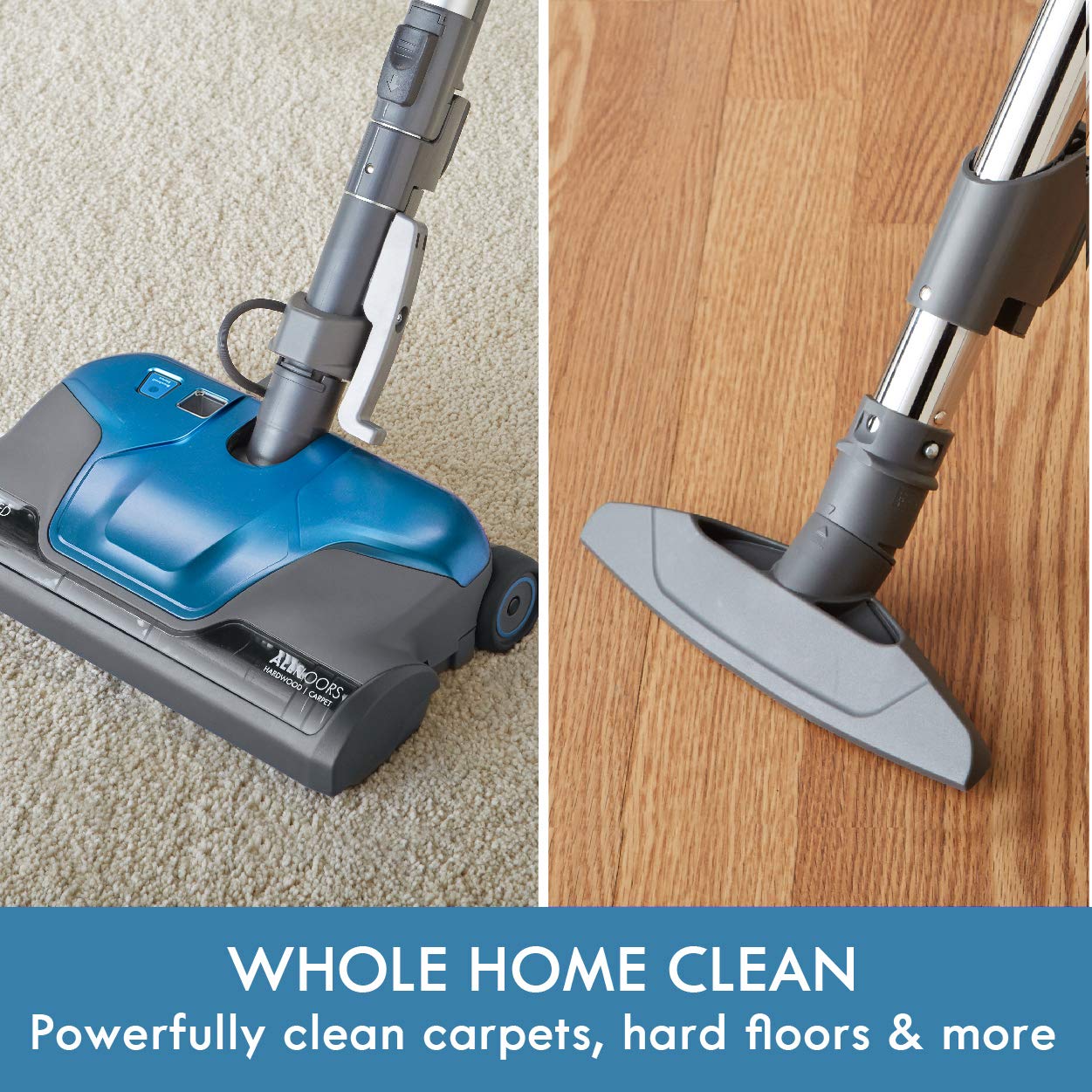 Kenmore Pet Friendly Lightweight Bagged Canister Vacuum with Extended Telescoping Wand, HEPA, Retractable Cord