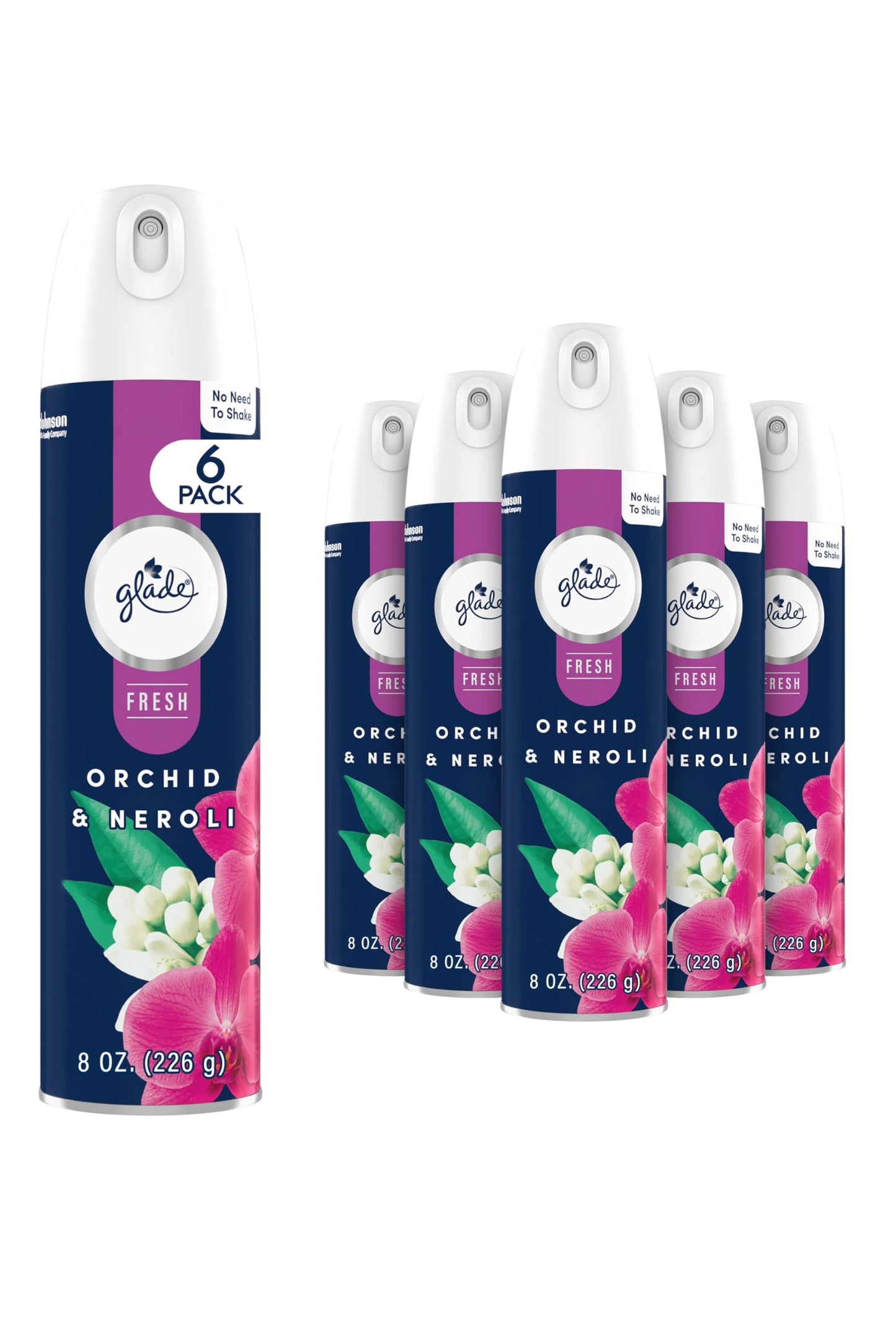 Glade Air Freshener Room Spray, Orchid & Neroli Scent, Odor Fighting to Deliver
