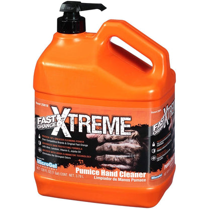 Permatex 23218-4PK Fast Orange Smooth Lotion Hand Cleaner with Pump, 1 Gallon (Pack of 4)