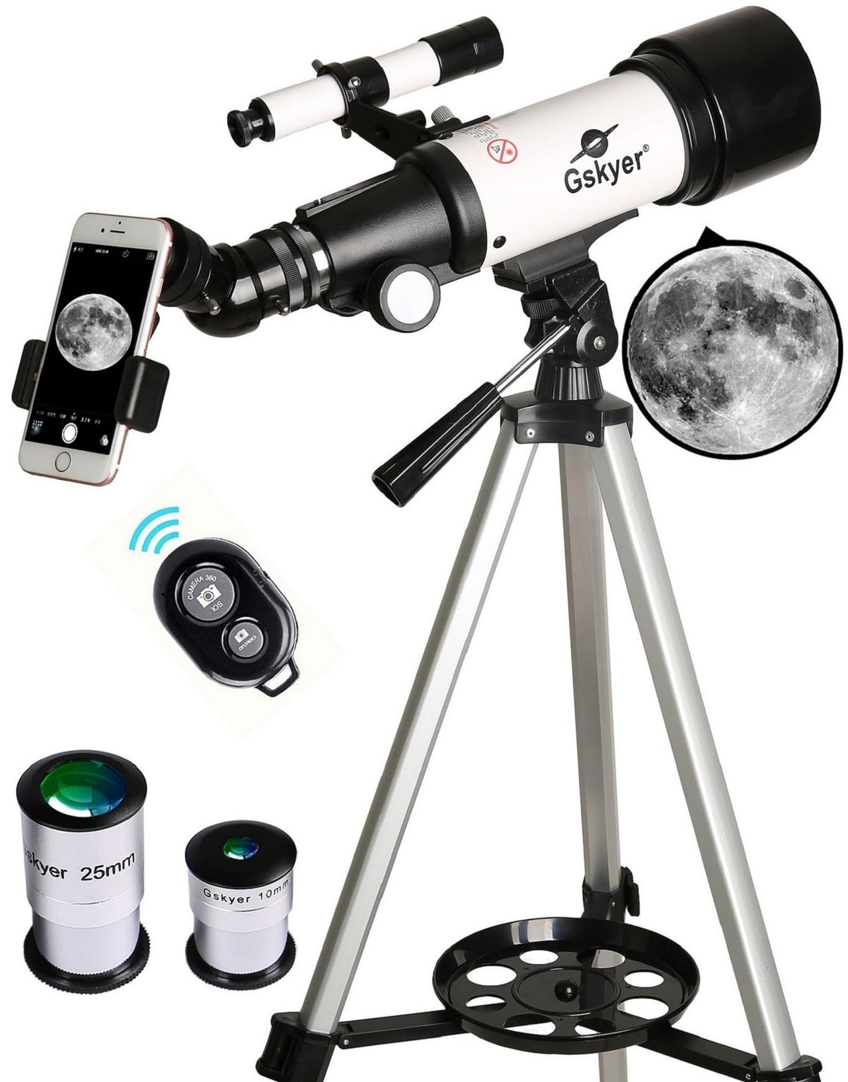 Astronomical Gskyer Refracting Telescope for Kids Beginners Adults