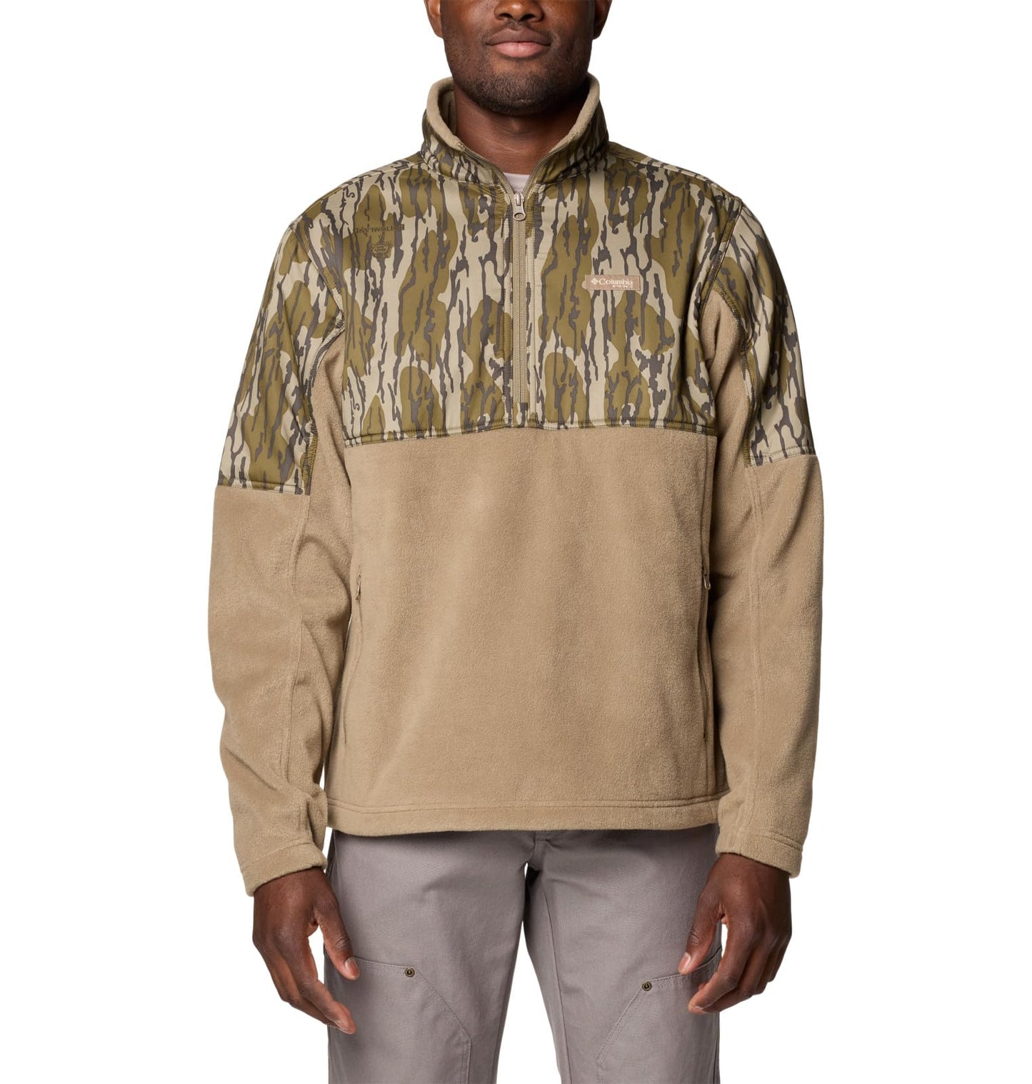 Columbia Men's PHG Fleece Overlay Ii 1/4 Zip