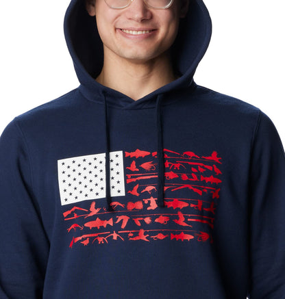 Columbia Men's Phg Game Flag Ii Hoodie
