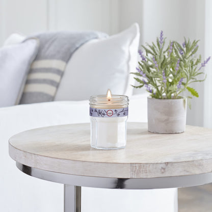 MRS. MEYER'S CLEAN DAY Soy Aromatherapy Candle, 25 Hour Burn Time, Made with Soy Wax and Essential Oils, Lavender, 4.9 oz