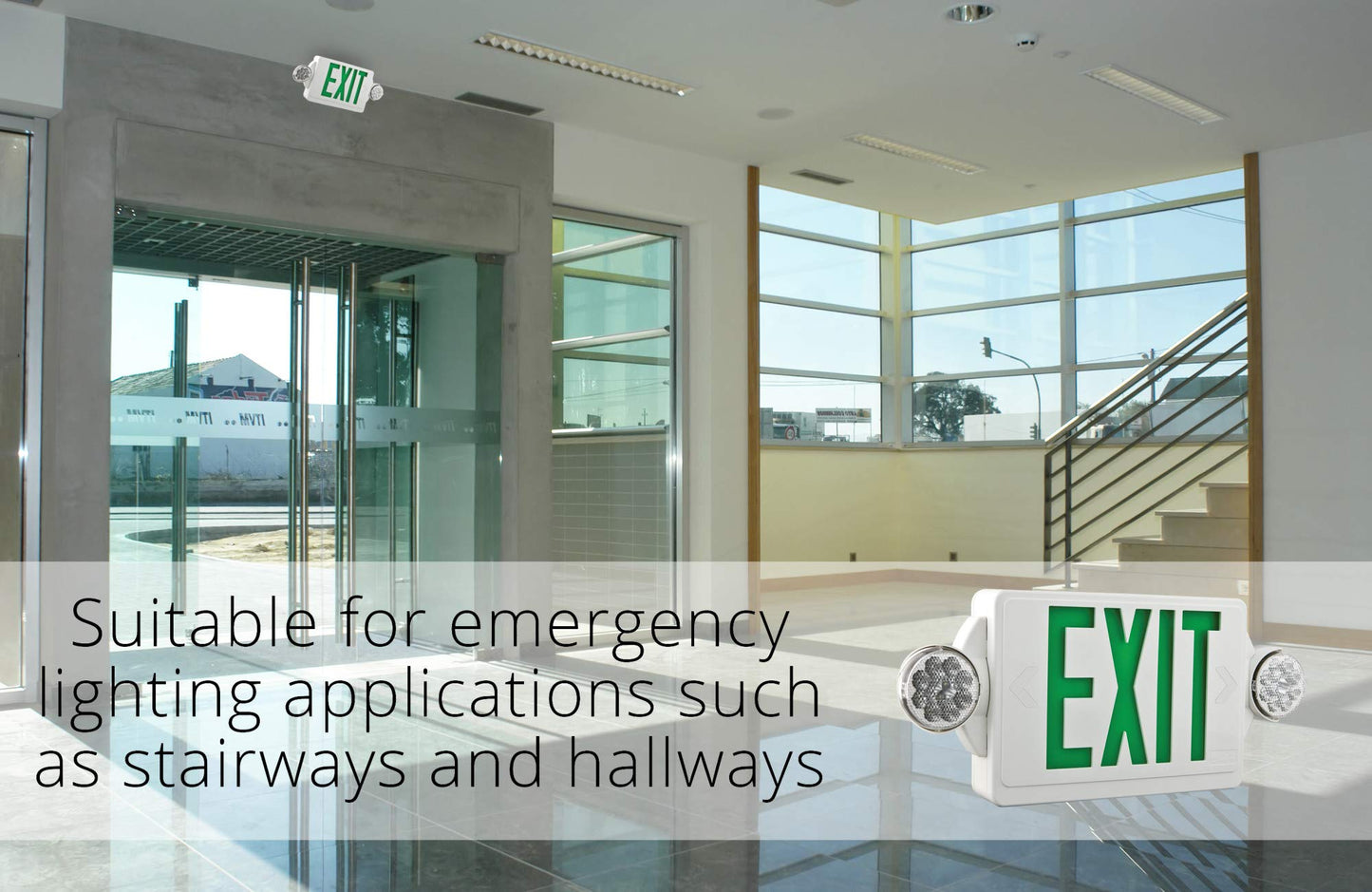 Lithonia Lighting Emergency Thermoplastic Exit Sign