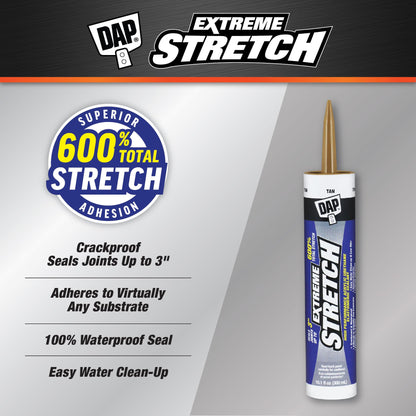 DAP 10.1OZ WHT 10.1 oz Sealant, White